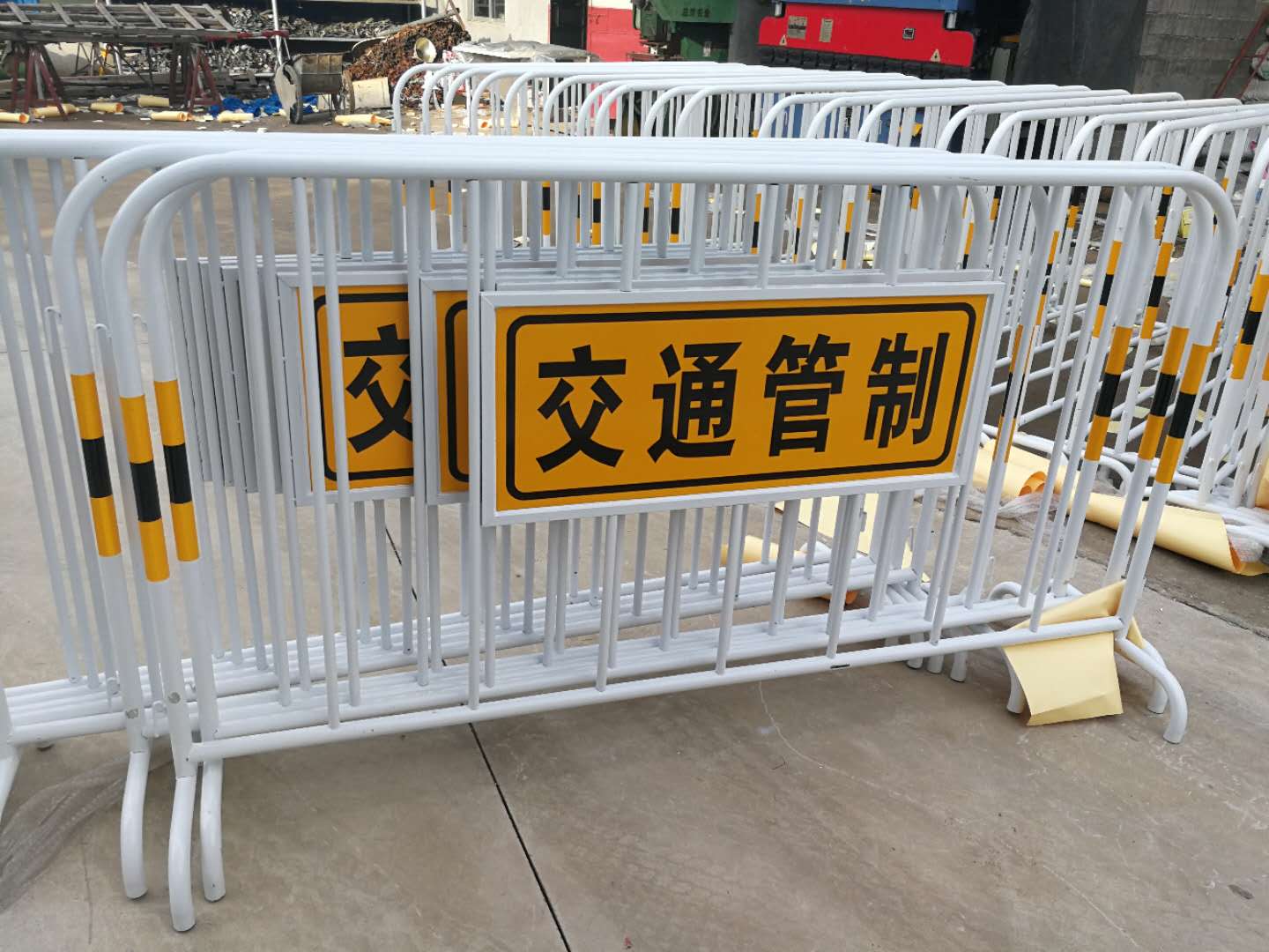 交警支隊(duì)安保活動護(hù)欄